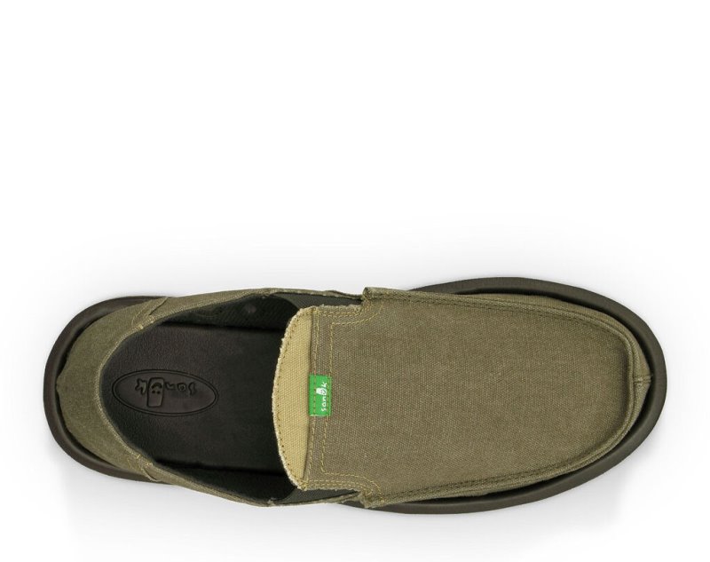 Sanuk Pick Pocket Men's Shoes Brown | Canada 245WNB